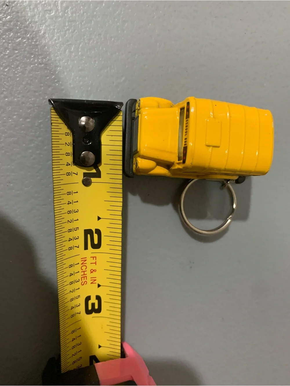 Yellow School Bus Keychain Toy - Kids Toys